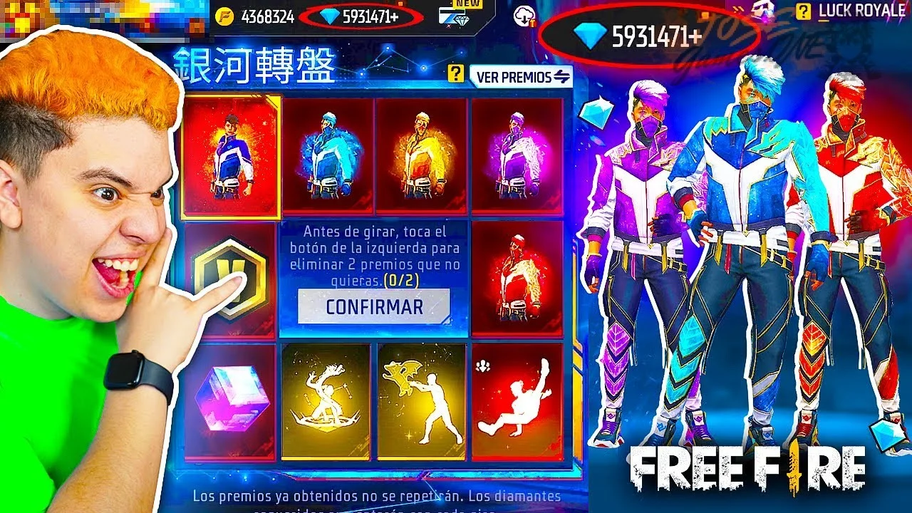 Qué son las skins evolutivas en Free Fire