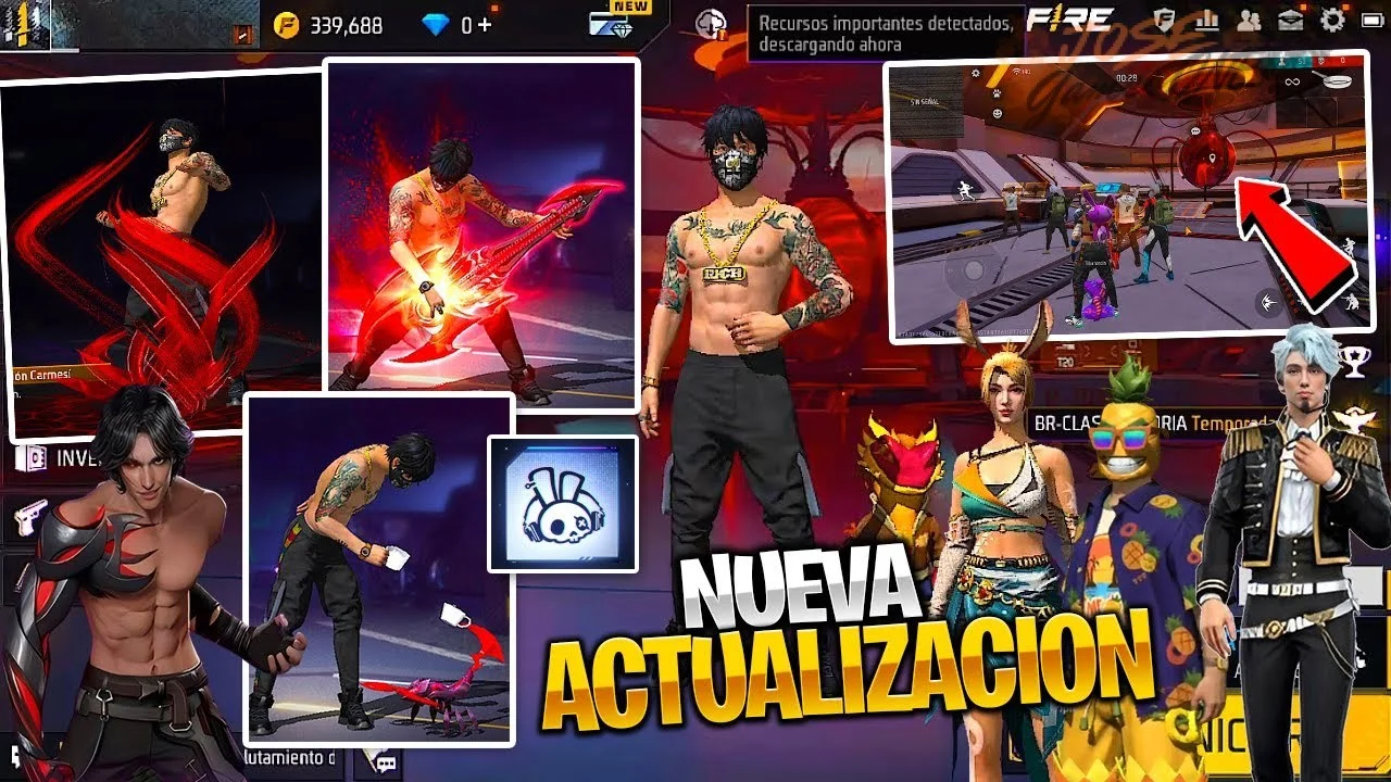 Qué trae la nueva actualización de Free Fire hoy