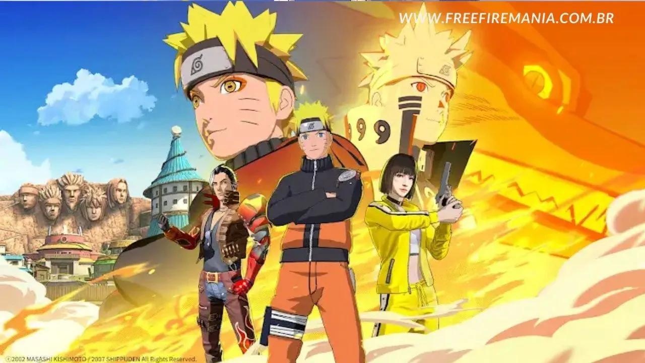 La colaboración entre Free Fire y NARUTO 2.0