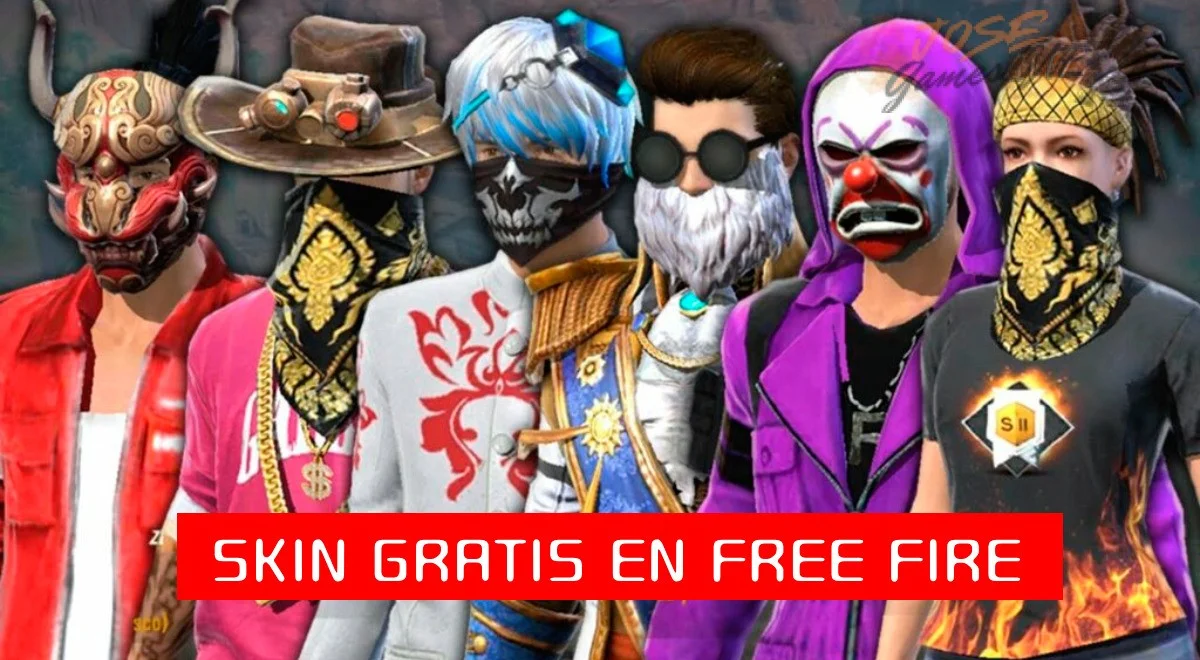 Skins gratis Free Fire hoy