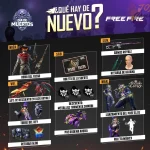 Agenda semanal Free Fire octubre 2026