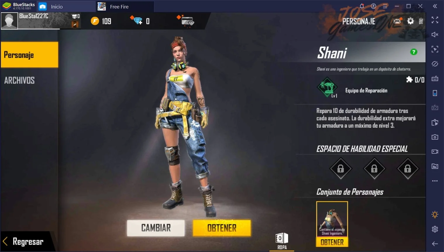 Qué personaje tiene la mejor habilidad en Free Fire