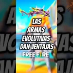 Evolutivas de Free Fire que dan ventaja