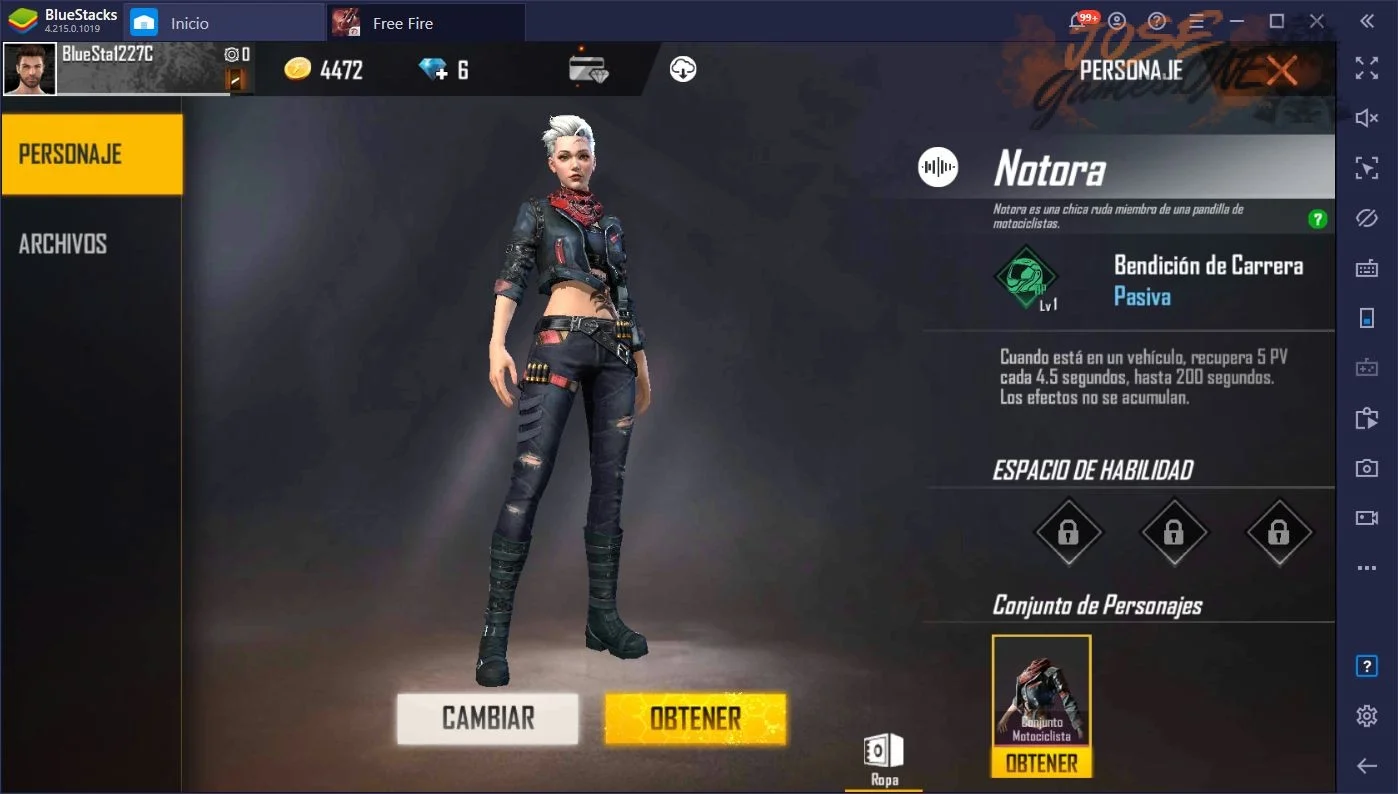 Guía de habilidades de personajes en Free Fire para principiantes